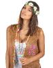 collier hippie en plastique