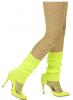 JAMBIERE CHAUSSETTE FLUO ANNEES 80/90 couleur : jaune