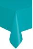 NAPPE PLASTIQUE NOIRE/FUSHIA OU TURQUOISE couleur : turquoise