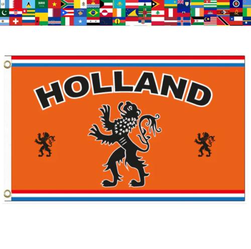 drapeau hollande tissu