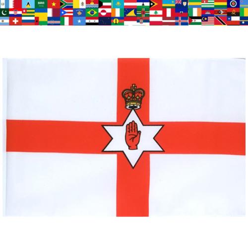 drapeau irlande du nord en tissu