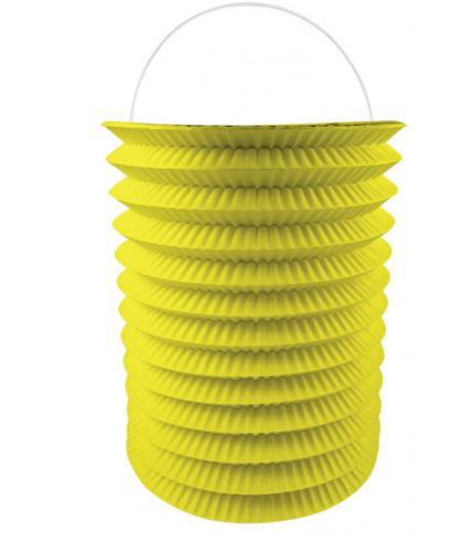 lampion cylindre jaune