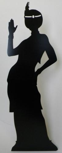 silhouette charleston géante