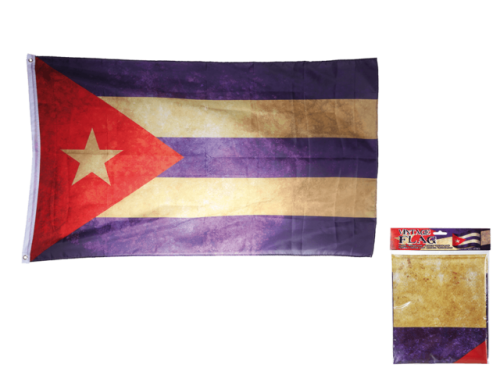 drapeau cuba en tissu